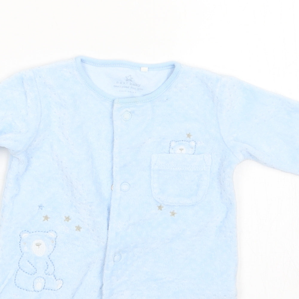NEXT Boys Blue   Babygrow One-Piece Size Newborn