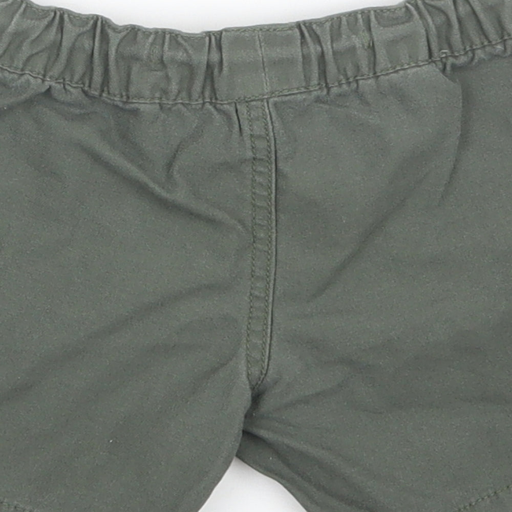 denim co Boys Green   Cargo Trousers Size 18-24 Months