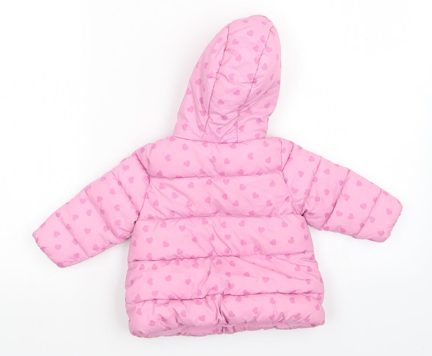 Very Girls Pink   Puffer Jacket Coat Size 3-6 Months