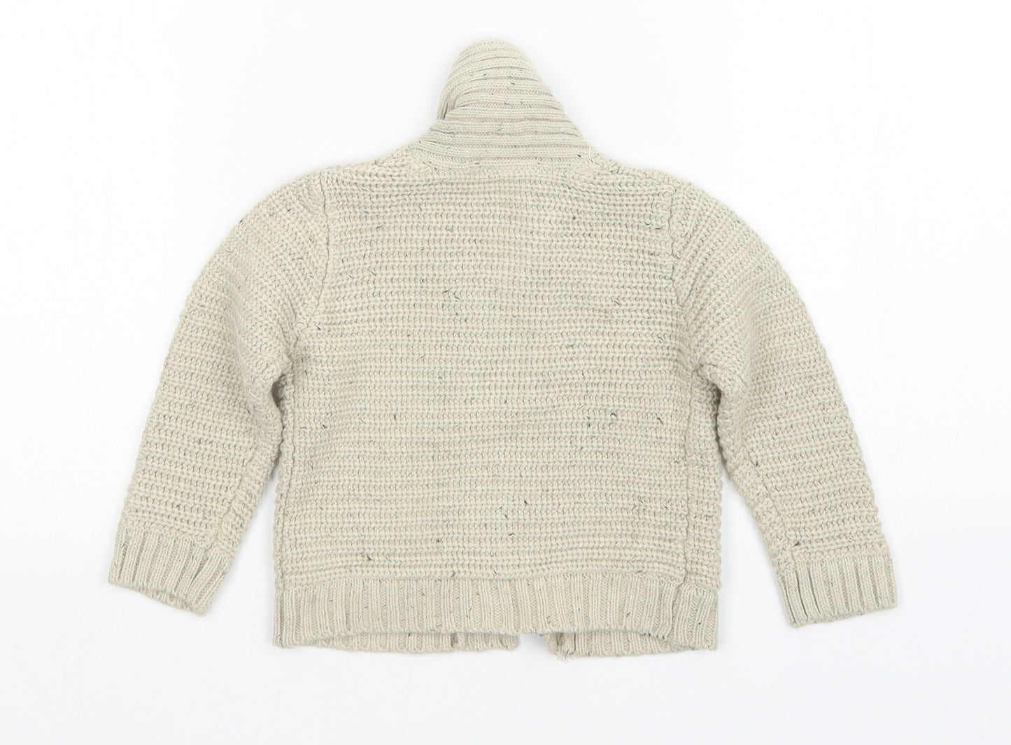 Primark Boys Beige   Cardigan Jumper Size 9-12 Months