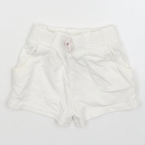 NEXT Girls White   Sweatpants Trousers Size 12-18 Months