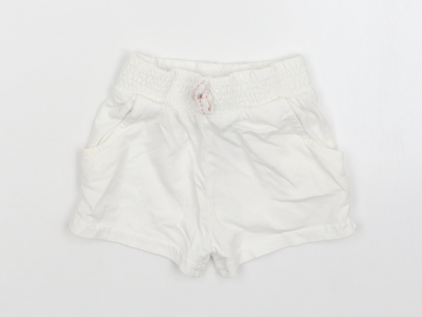 NEXT Girls White   Sweatpants Trousers Size 12-18 Months
