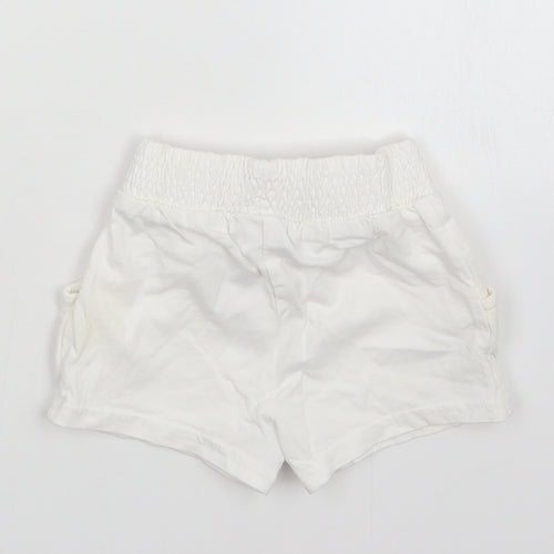NEXT Girls White   Sweatpants Trousers Size 12-18 Months
