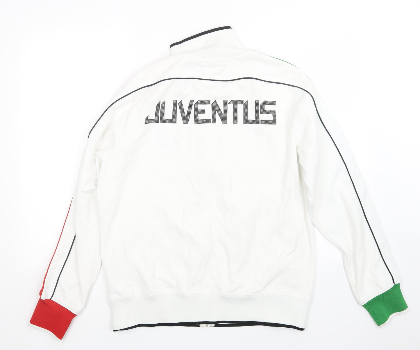 Nike Mens White   Full Zip Sweatshirt Size M  - Juventus