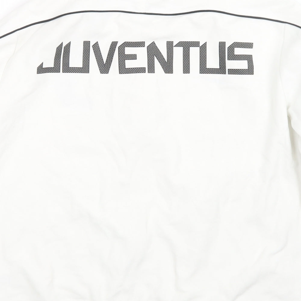 Nike Mens White   Full Zip Sweatshirt Size M  - Juventus