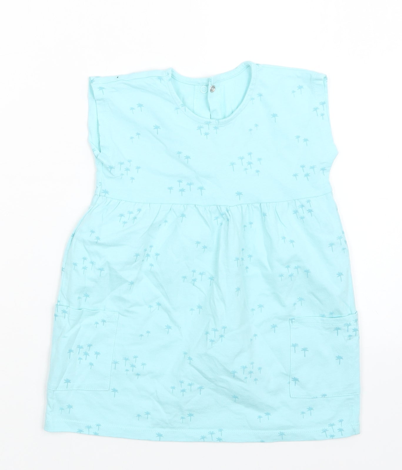 George Girls Blue   A-Line  Size 12-18 Months