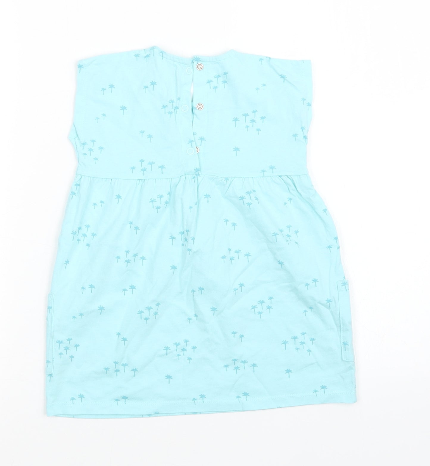 George Girls Blue   A-Line  Size 12-18 Months