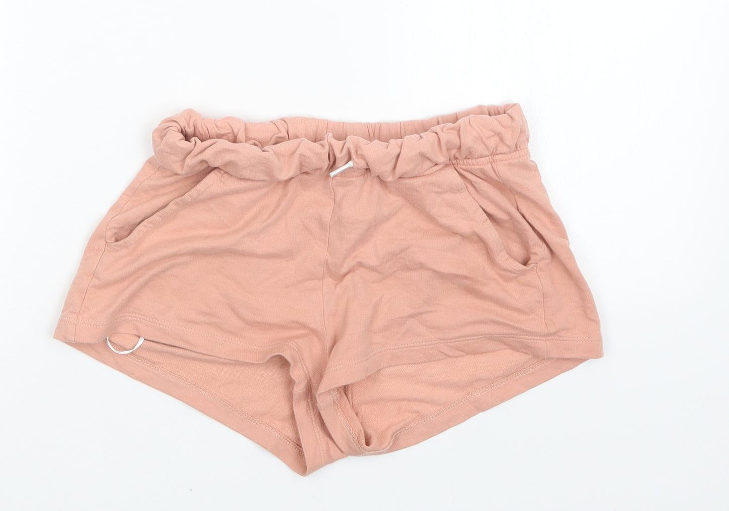 H&M Girls Pink   Sweat Shorts Size 11-12 Years