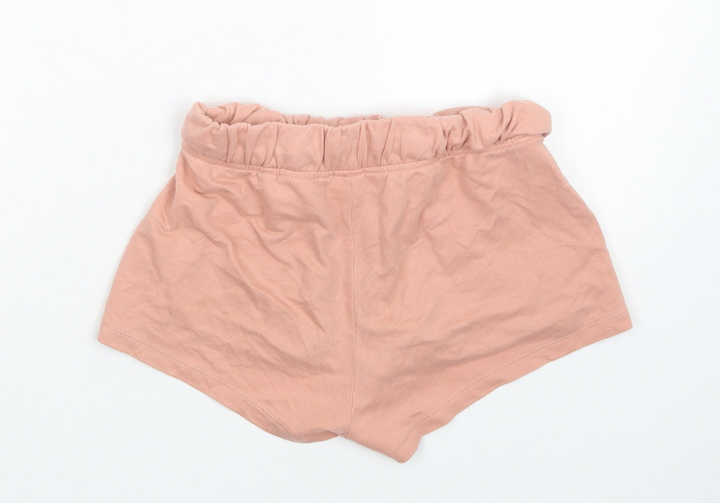 H&M Girls Pink   Sweat Shorts Size 11-12 Years