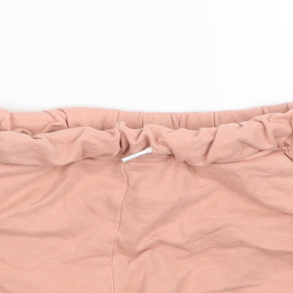 H&M Girls Pink   Sweat Shorts Size 11-12 Years