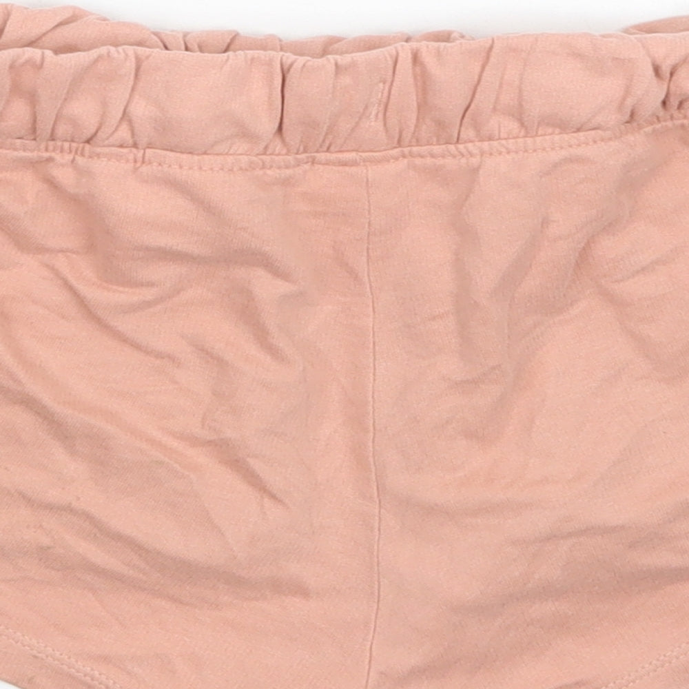 H&M Girls Pink   Sweat Shorts Size 11-12 Years