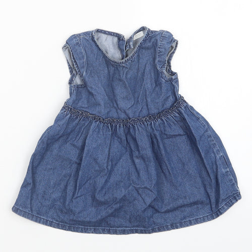 NEXT Girls Blue   A-Line  Size 6-9 Months
