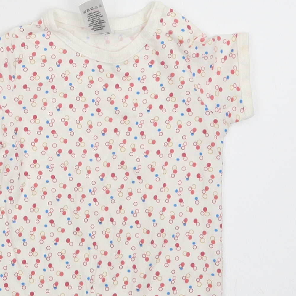Lily & Dan Baby Multicoloured Polka Dot  Romper One-Piece Size 3-6 Months