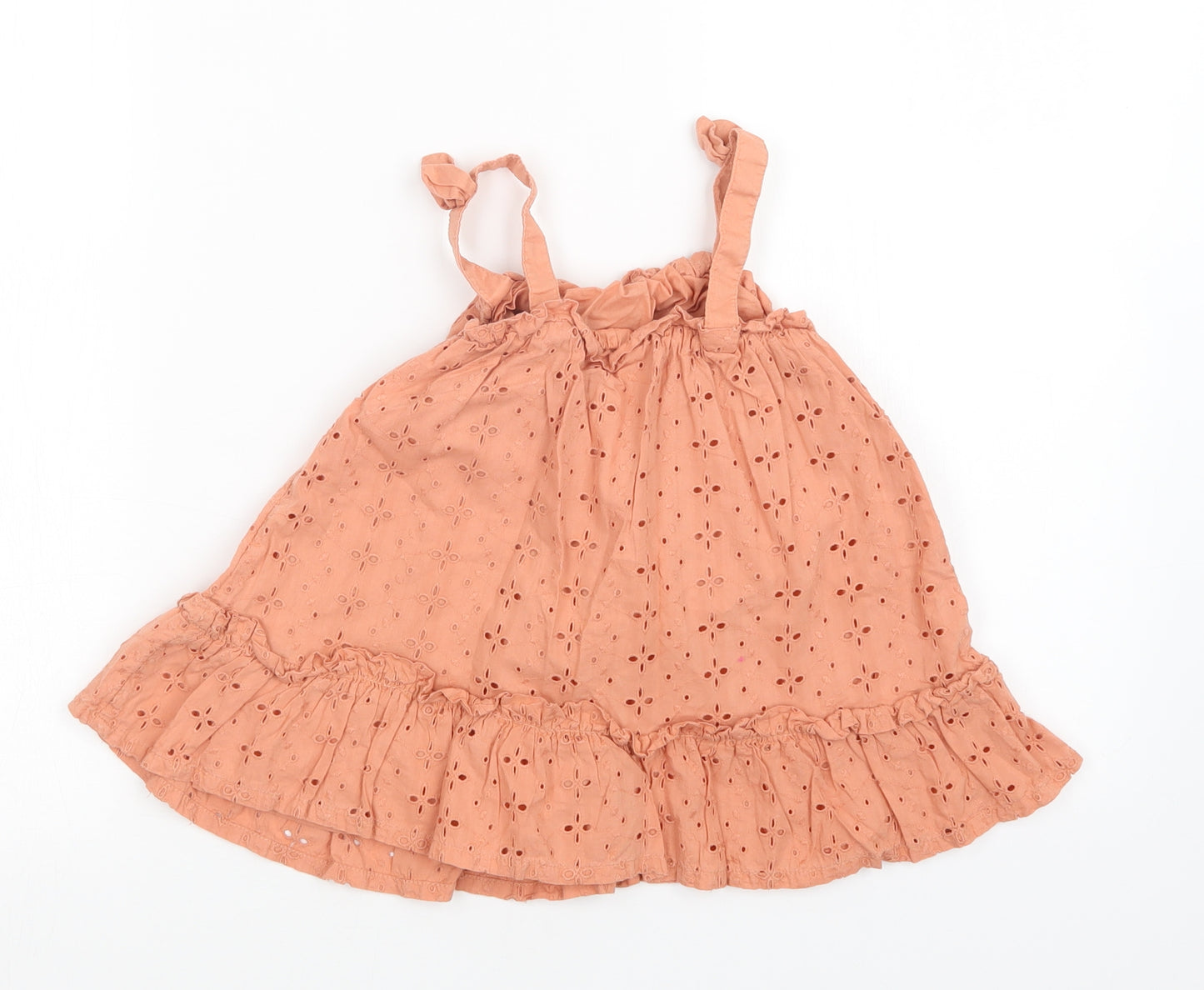 George Girls Orange   A-Line  Size 18-24 Months