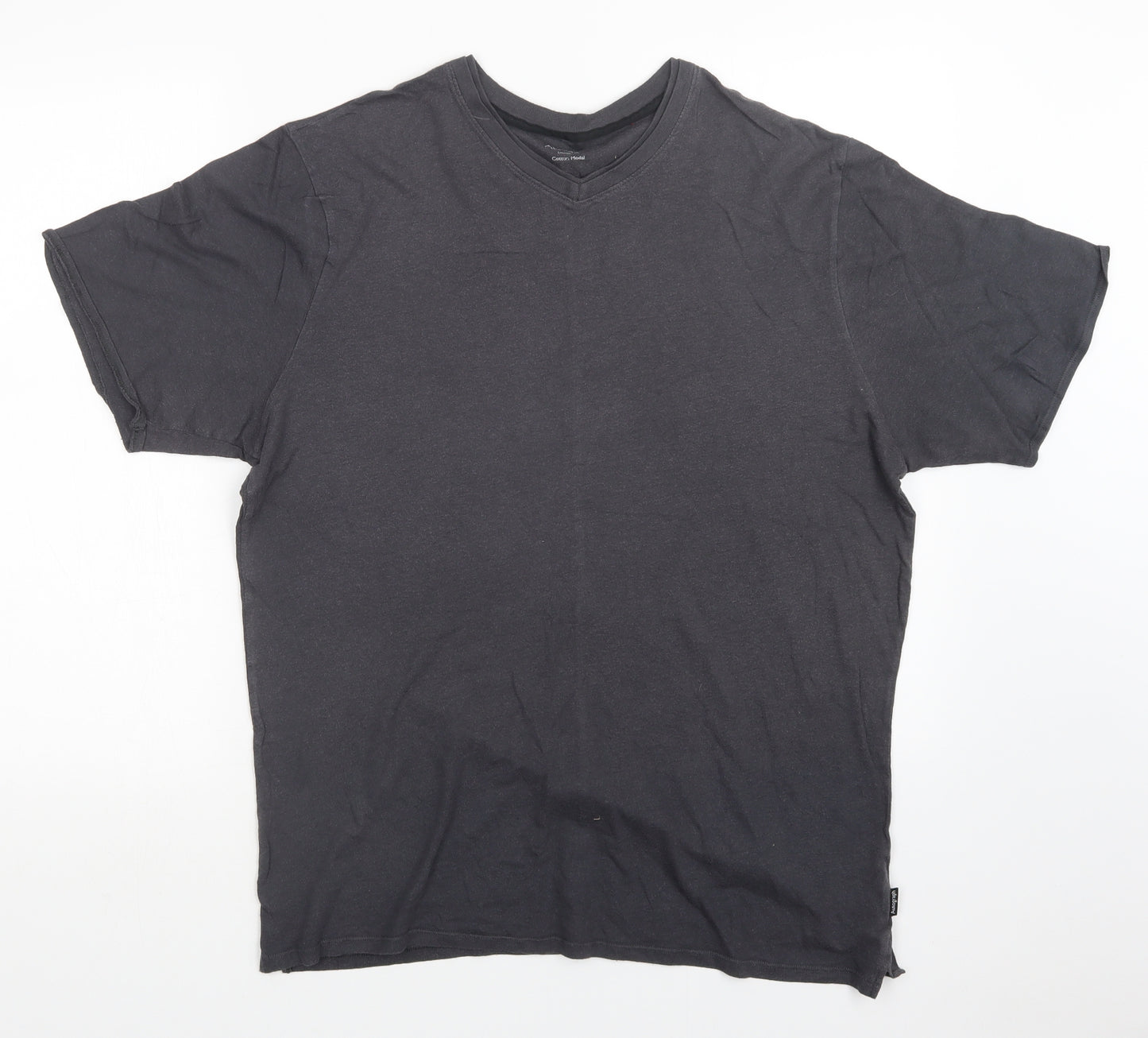 M&S Mens Grey    T-Shirt Size L