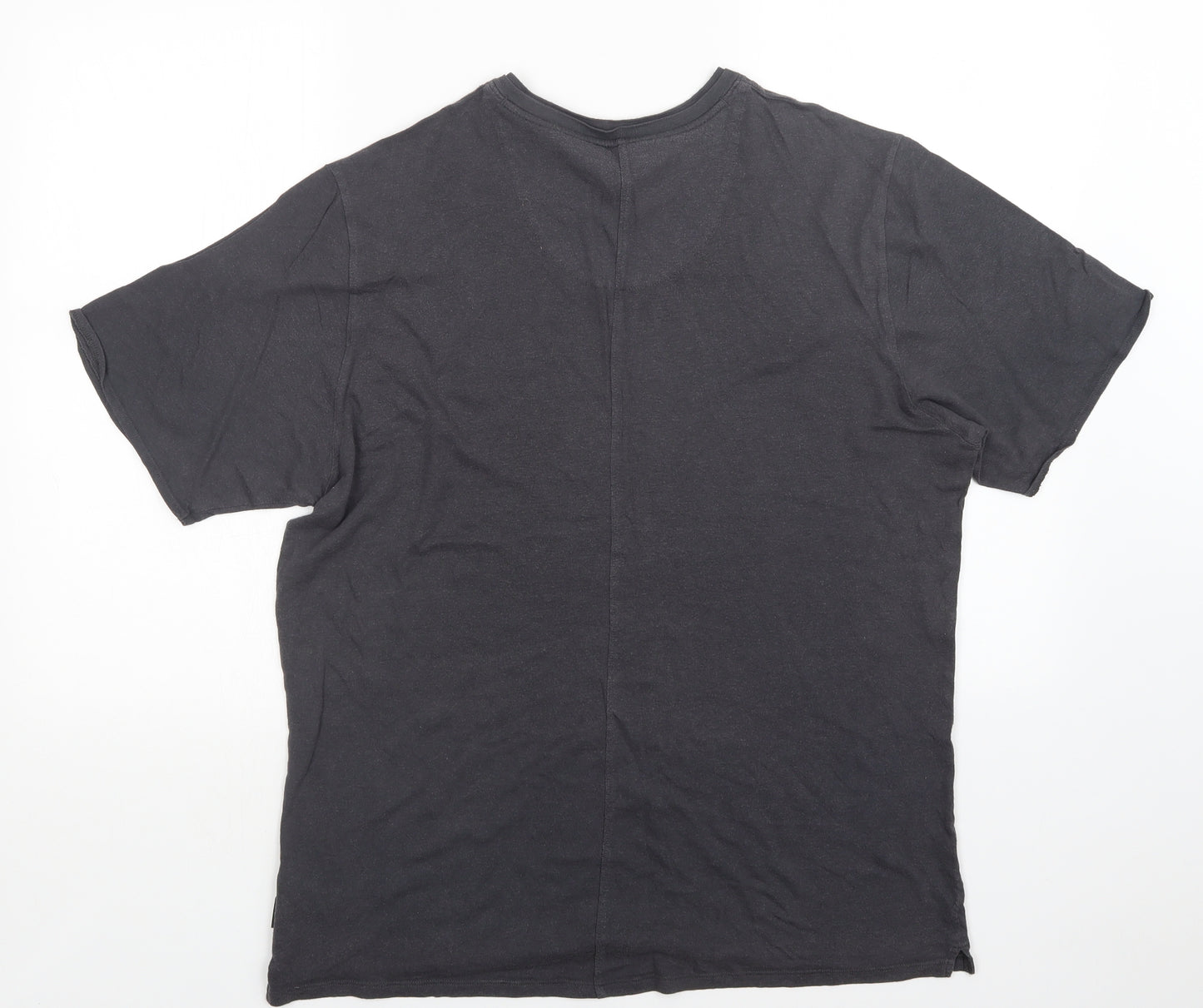 M&S Mens Grey    T-Shirt Size L