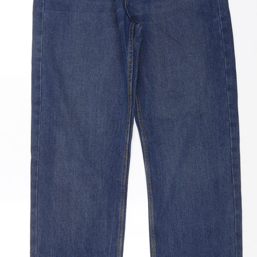 Debenhams Mens Blue   Straight Jeans Size 34 L33 in