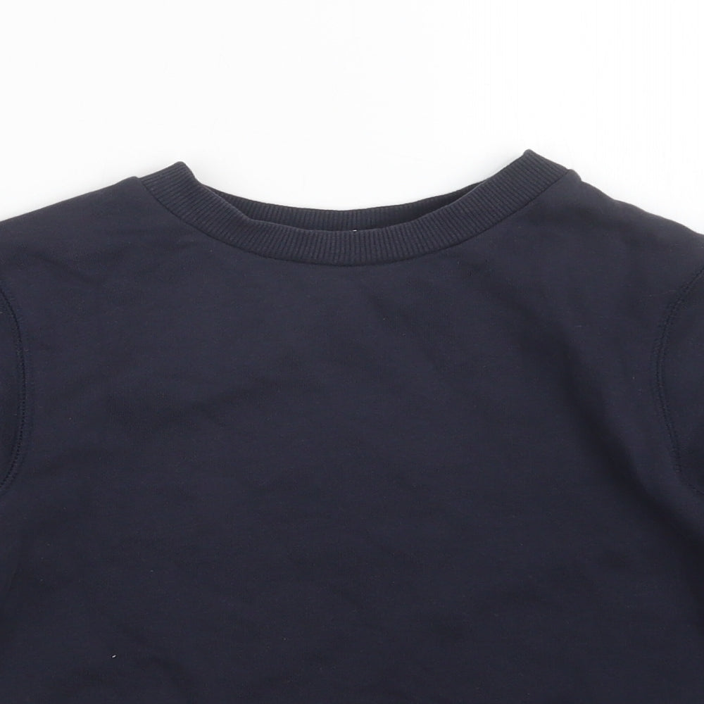 TU Boys Blue   Pullover Sweatshirt Size 7 Years