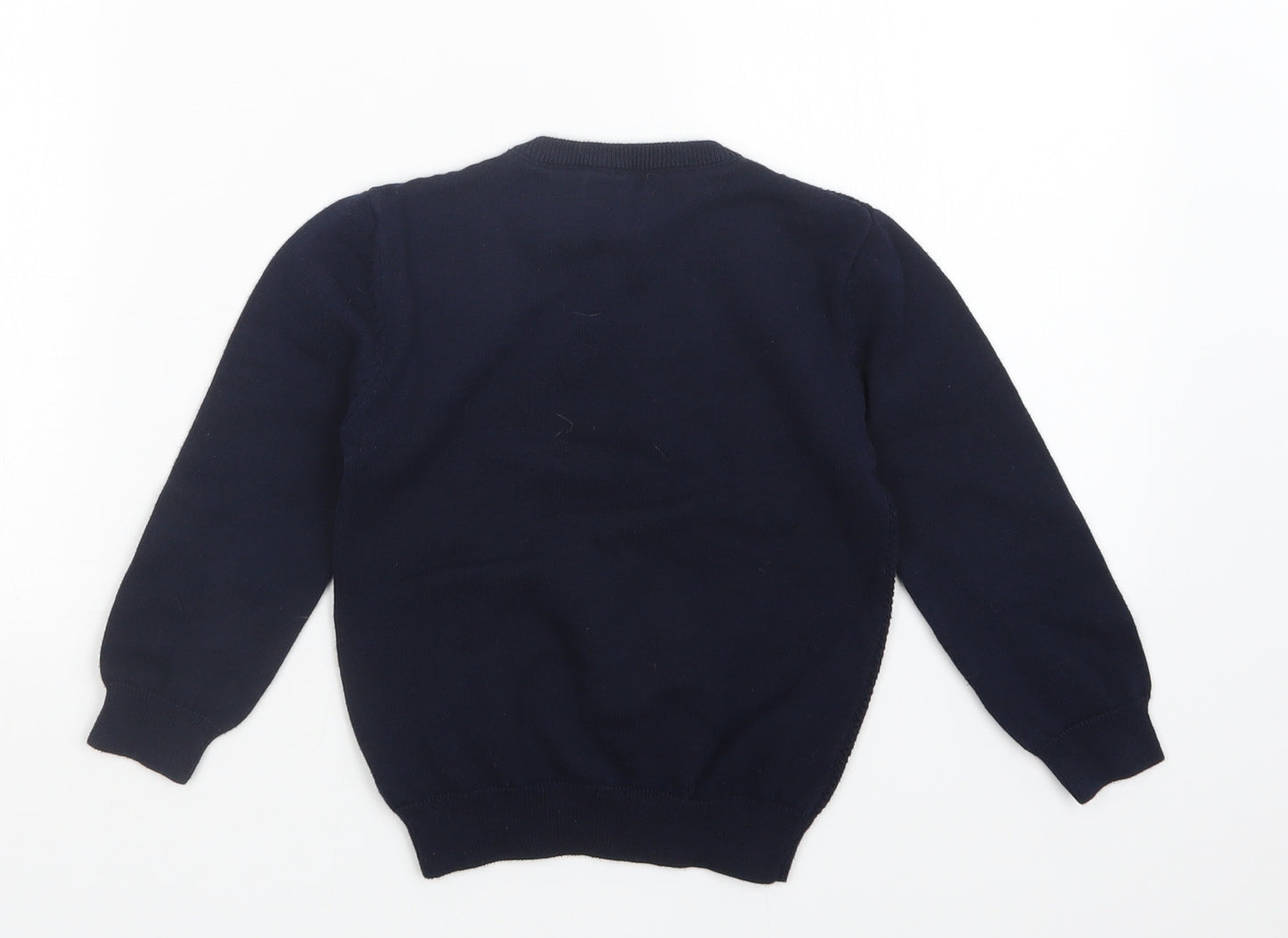 Primark Boys Blue   Pullover Sweatshirt Size 4-5 Years