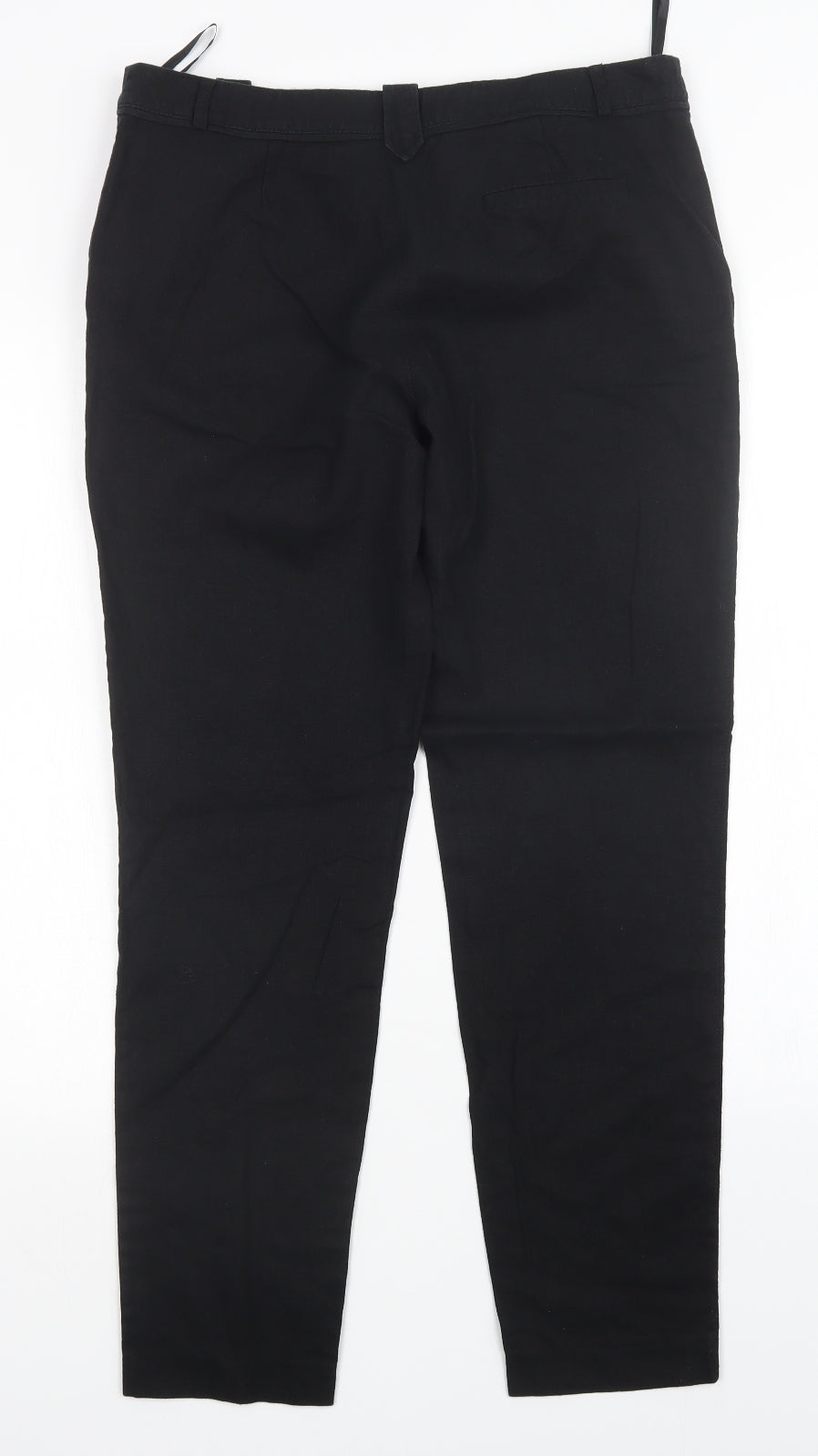 George Womens Black   Trousers  Size 10 L27 in