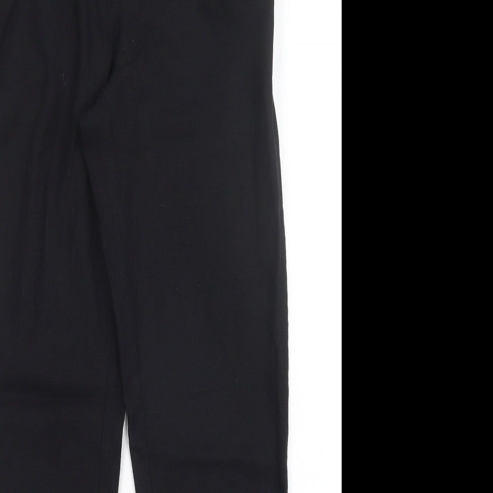 George Womens Black   Trousers  Size 10 L27 in