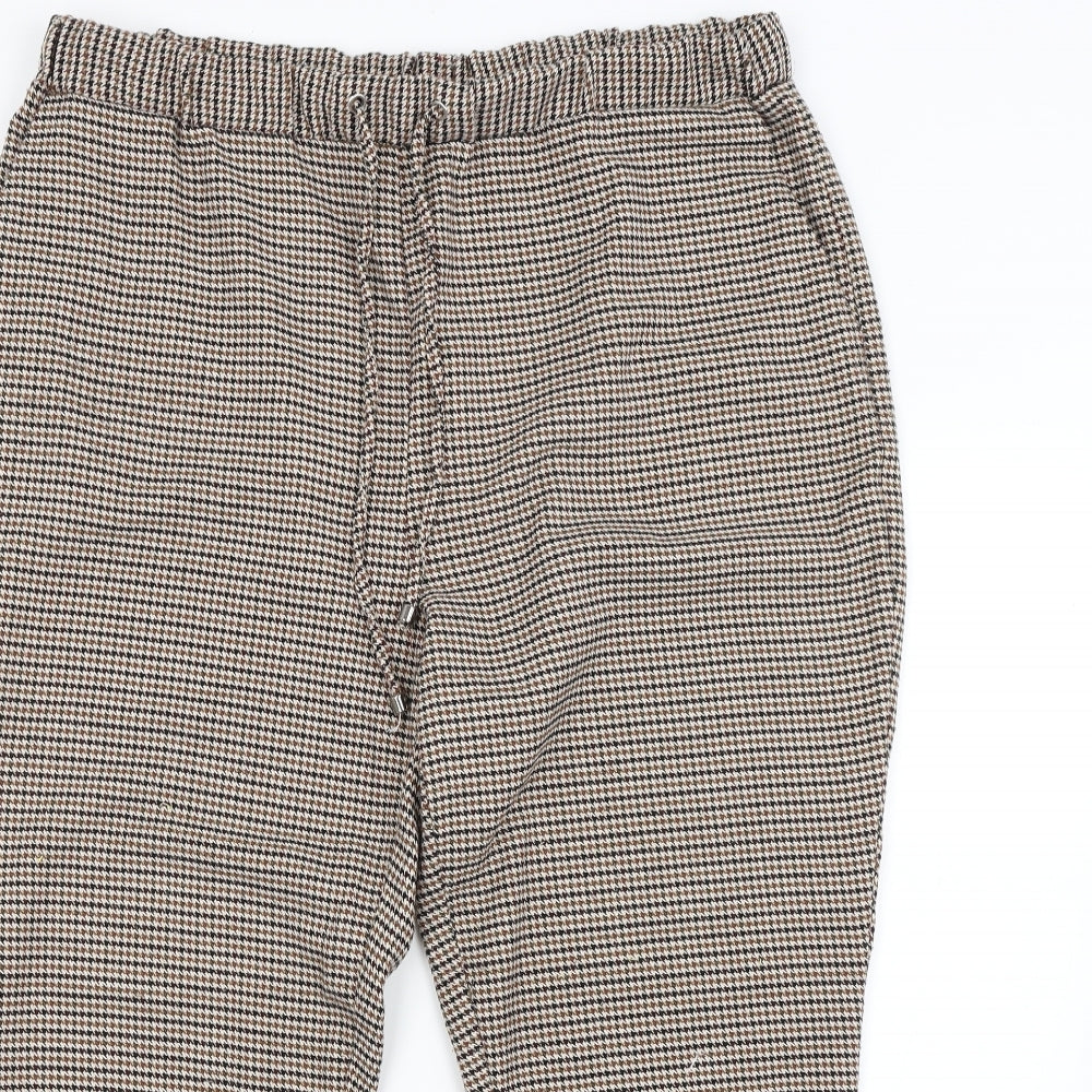Papaya Womens Multicoloured Check  Trousers  Size 18 L25 in