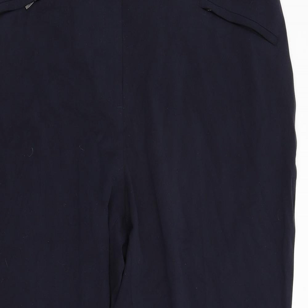 M&S Womens Blue   Trousers  Size 20 L28 in