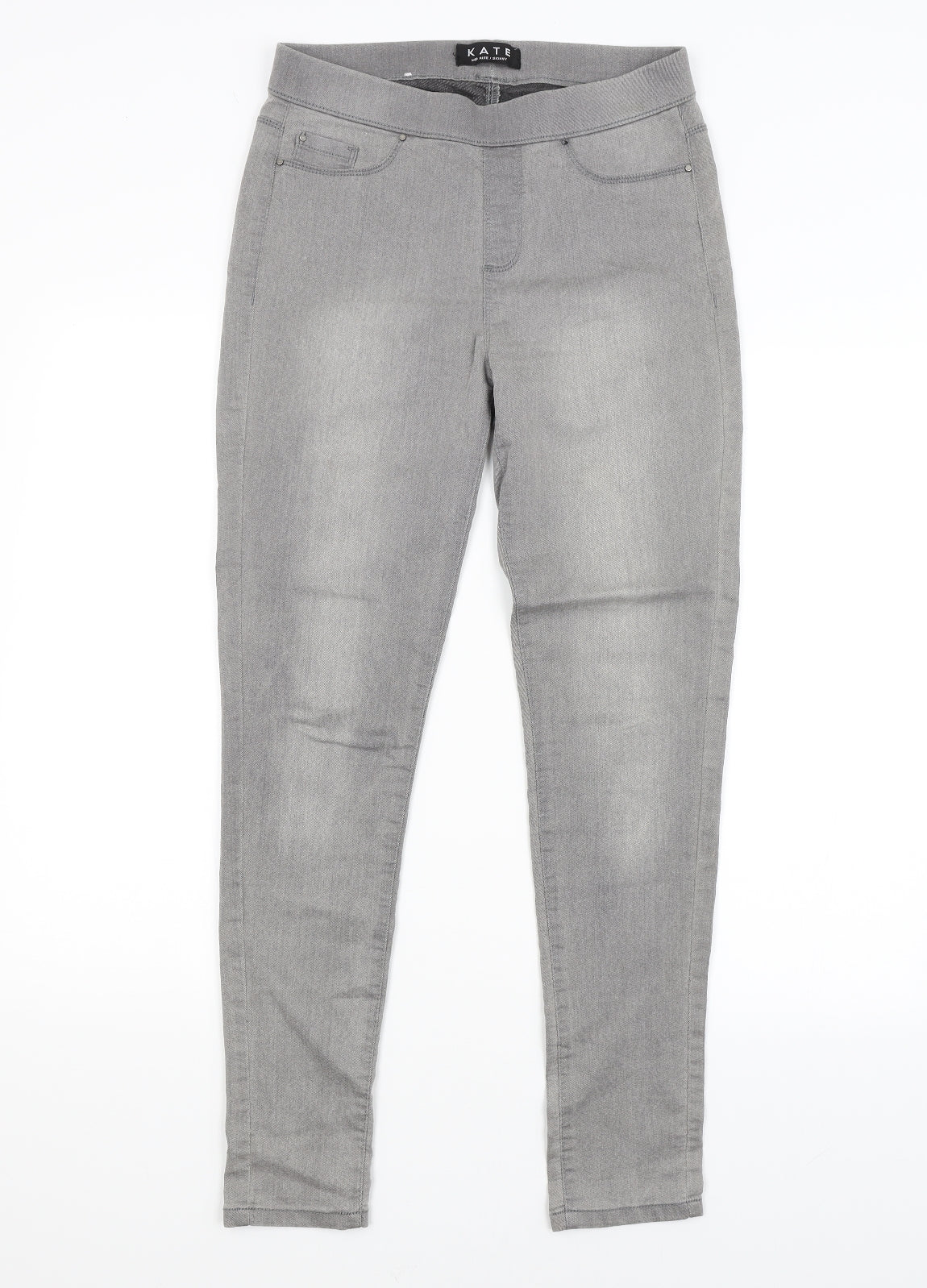 Peacocks Womens Grey   Jegging Leggings Size 10 L29 in