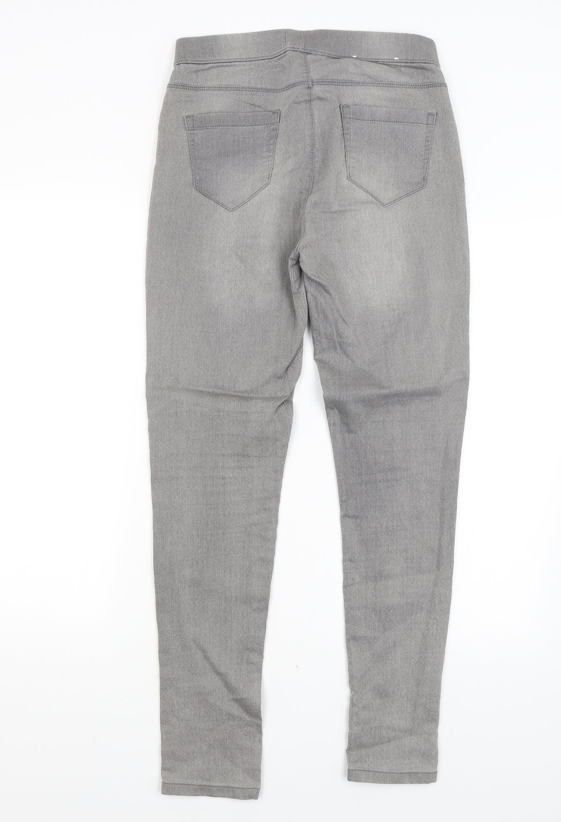 Peacocks Womens Grey   Jegging Leggings Size 10 L29 in
