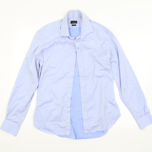 ZARA MAN Mens Blue    Dress Shirt