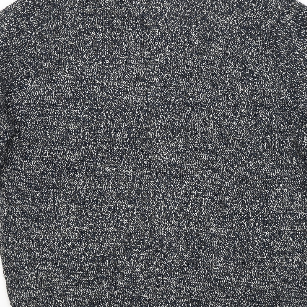 F&F Mens Grey   Cardigan Jumper Size S
