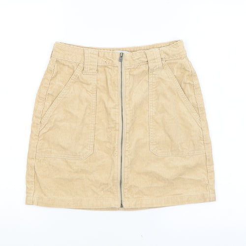 Hollister Womens Beige   Straight & Pencil Skirt