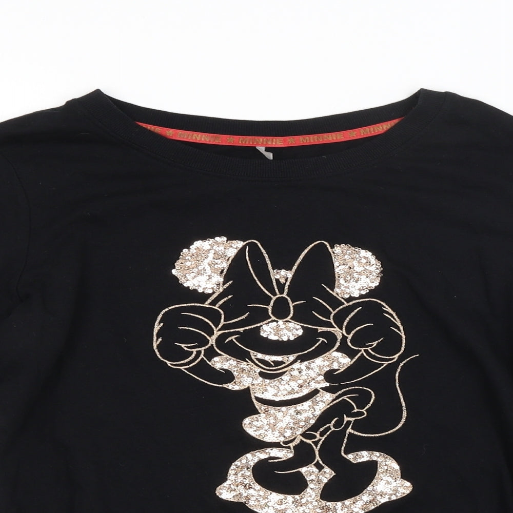 George Womens Black   Pullover Jumper Size 8  - MINNIE MOUSE