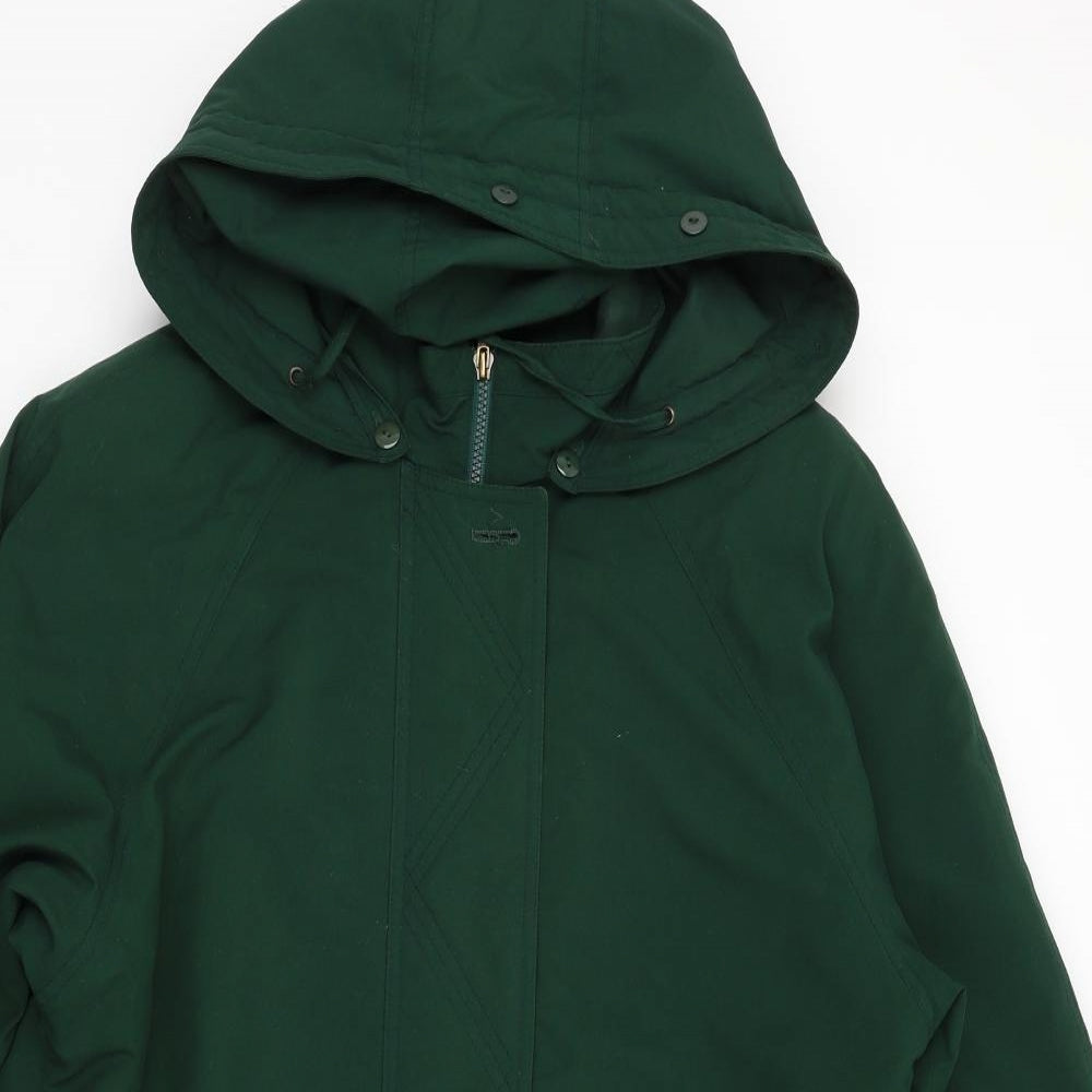 CANDA Womens Green   Overcoat Coat Size 10