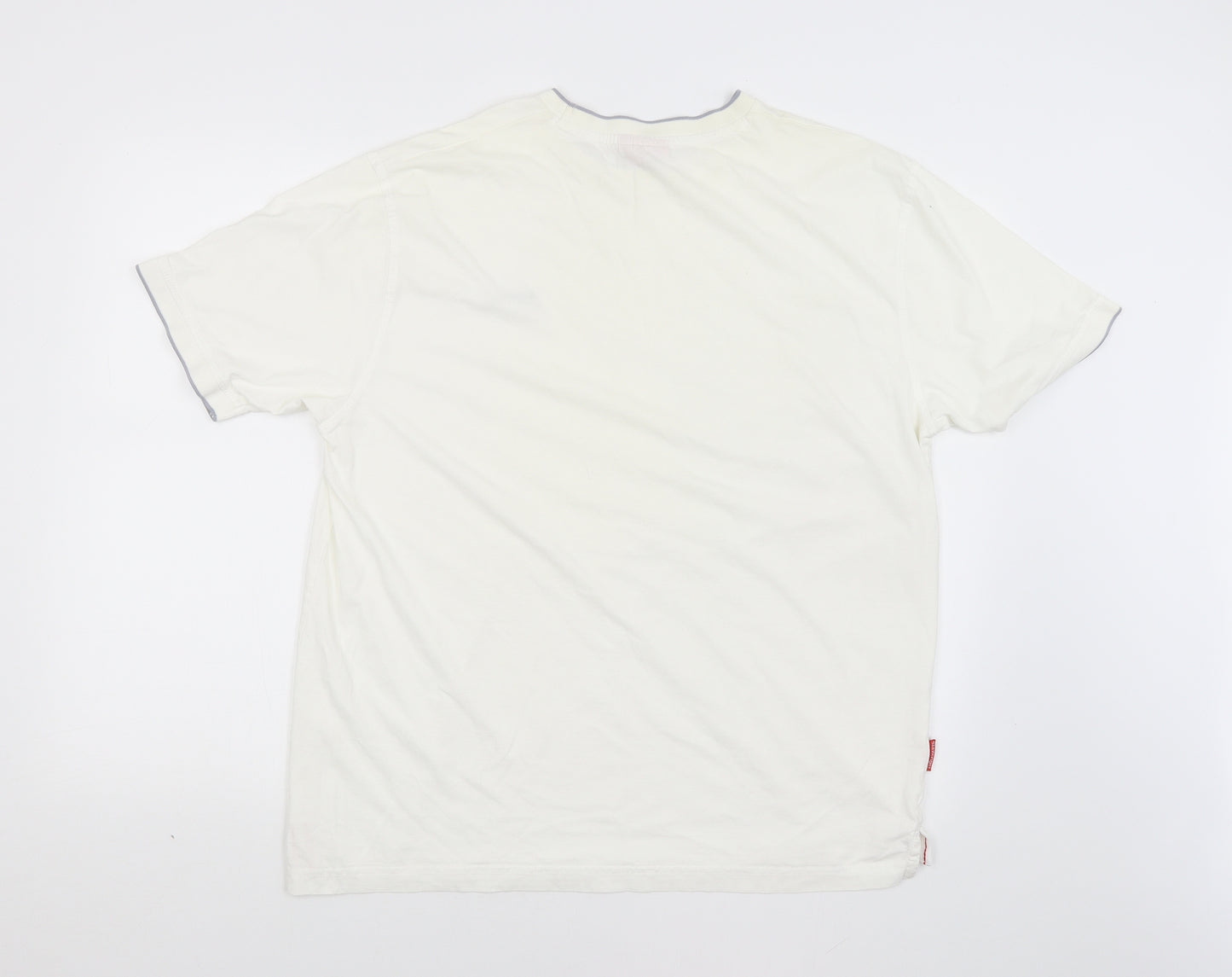 Slazenger Mens White   Basic T-Shirt Size XL