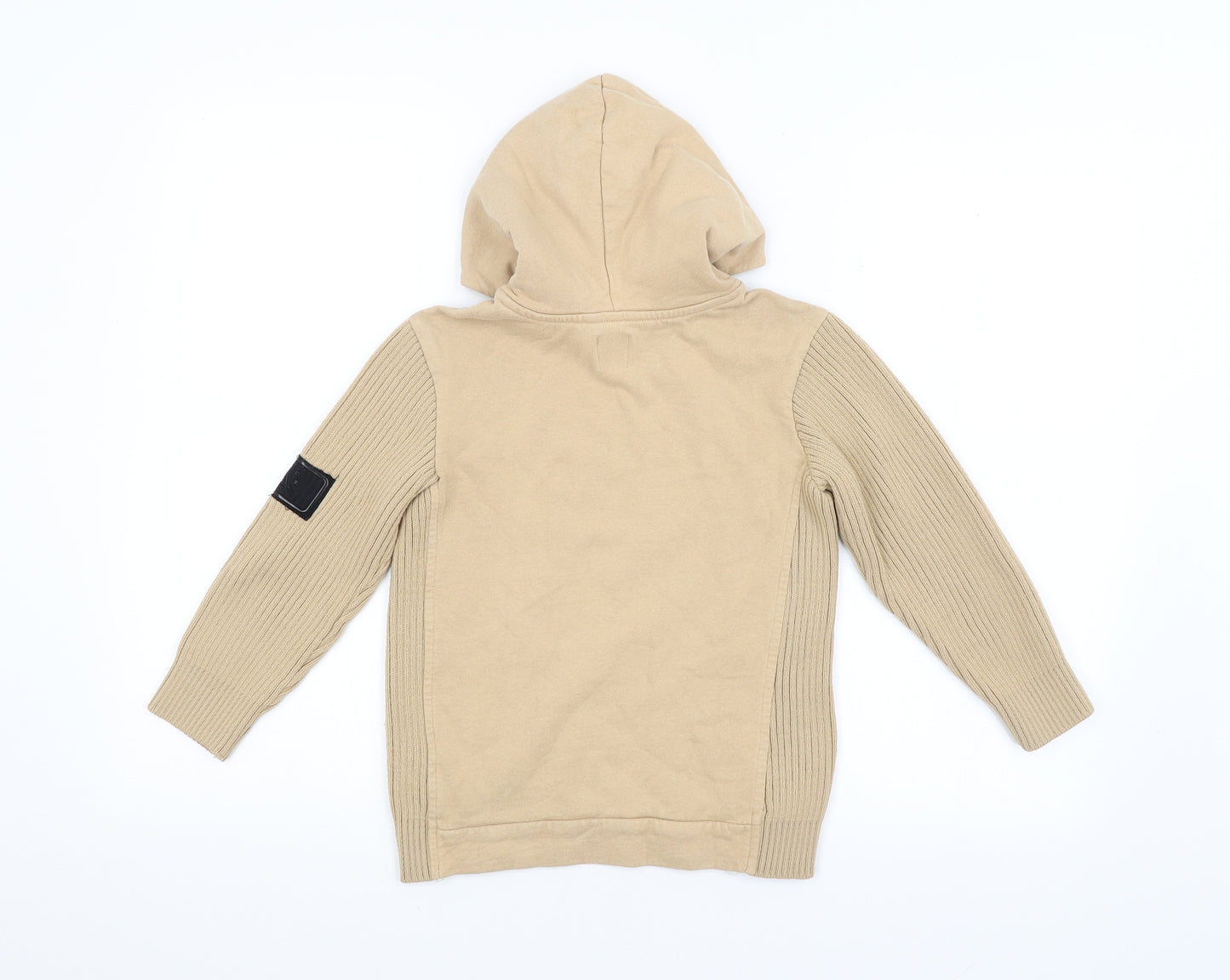 River Island Boys Beige   Pullover Hoodie Size 5-6 Years