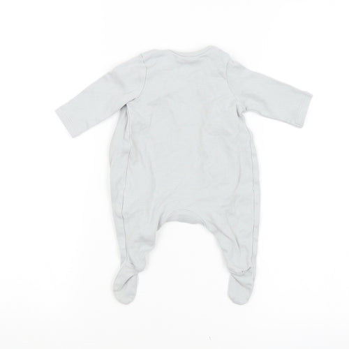 LILY & DAN Baby Grey   Babygrow One-Piece Size 0-3 Months