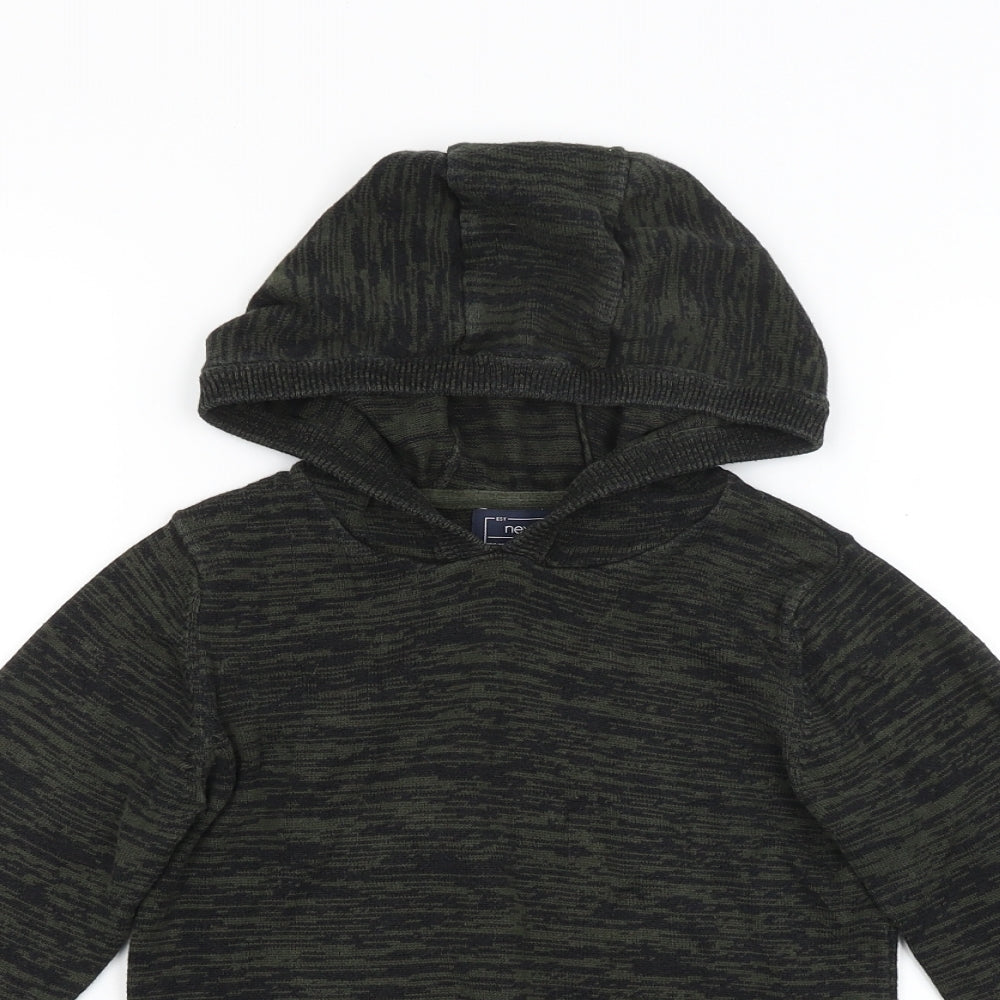 NEXT Boys Green   Pullover Hoodie Size 5 Years