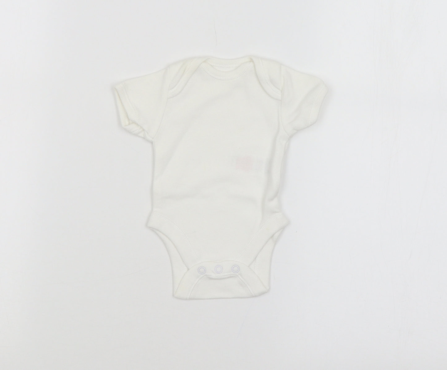 F&F Baby White   Babygrow One-Piece Size 0-3 Months