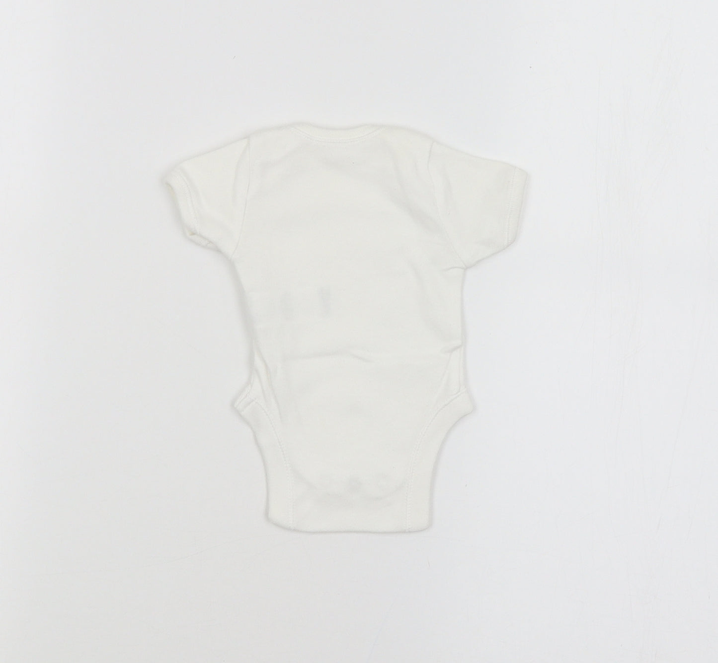 F&F Baby White   Babygrow One-Piece Size 0-3 Months