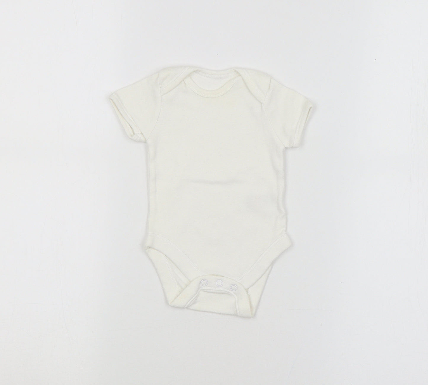 F&F Baby White   Babygrow One-Piece Size 0-3 Months