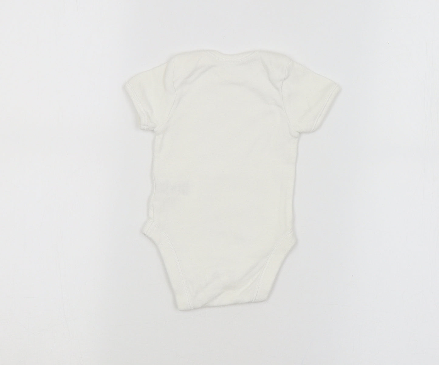F&F Baby White   Babygrow One-Piece Size 0-3 Months
