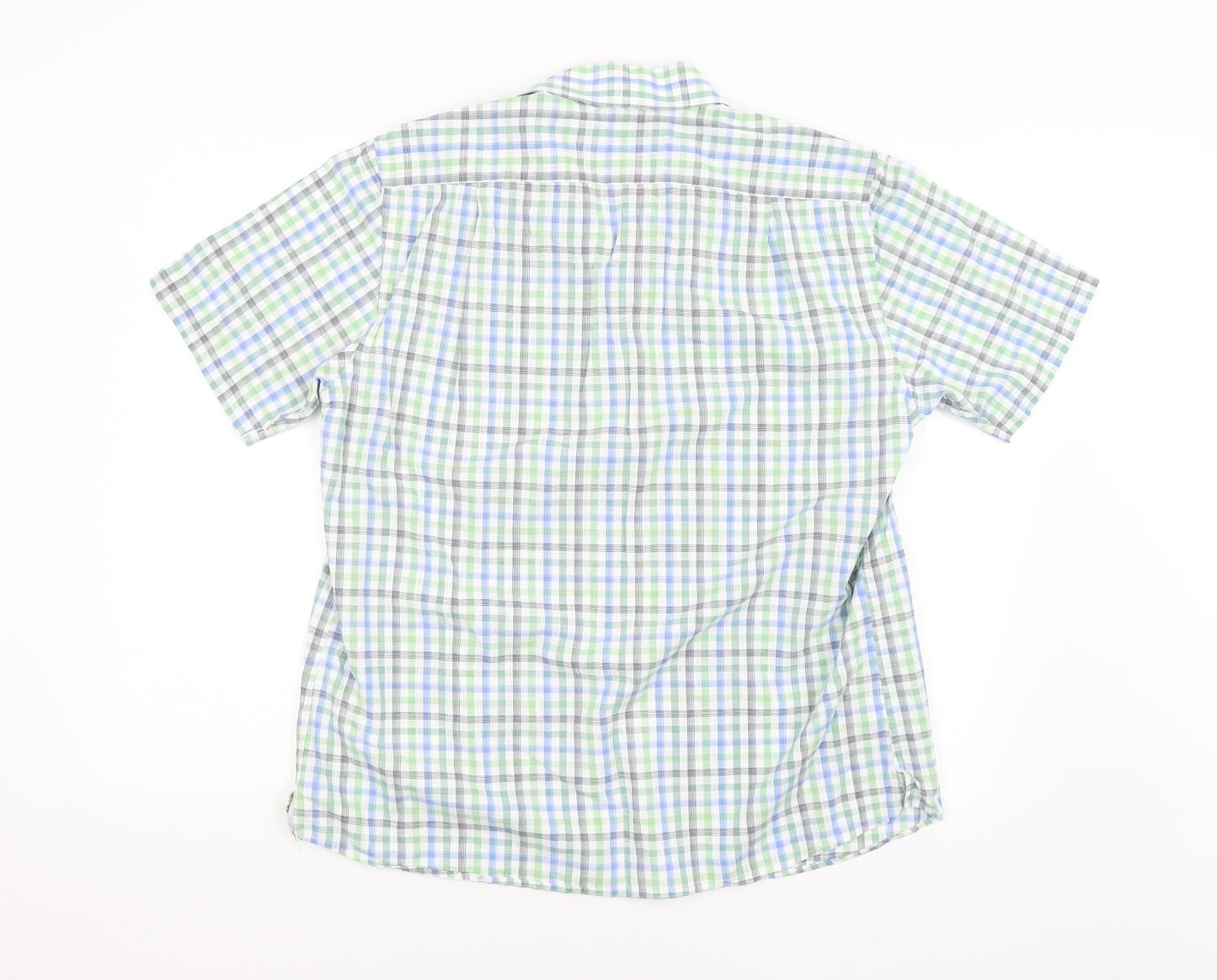 Collezione  Mens Multicoloured Check   Button-Up Size 16