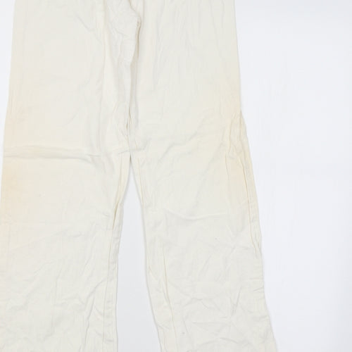 FRANSA Womens White   Trousers   L28 in