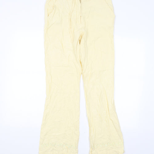 Preworn Womens Yellow   Trousers  Size XL L30 in
