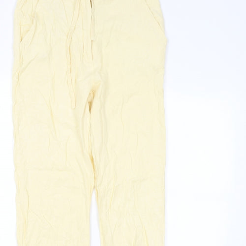 Preworn Womens Yellow   Trousers  Size XL L30 in