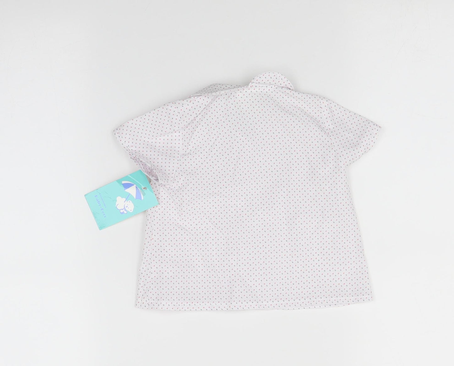 babyFurr Baby Multicoloured Polka Dot  Basic Button-Up Size 6-9 Months