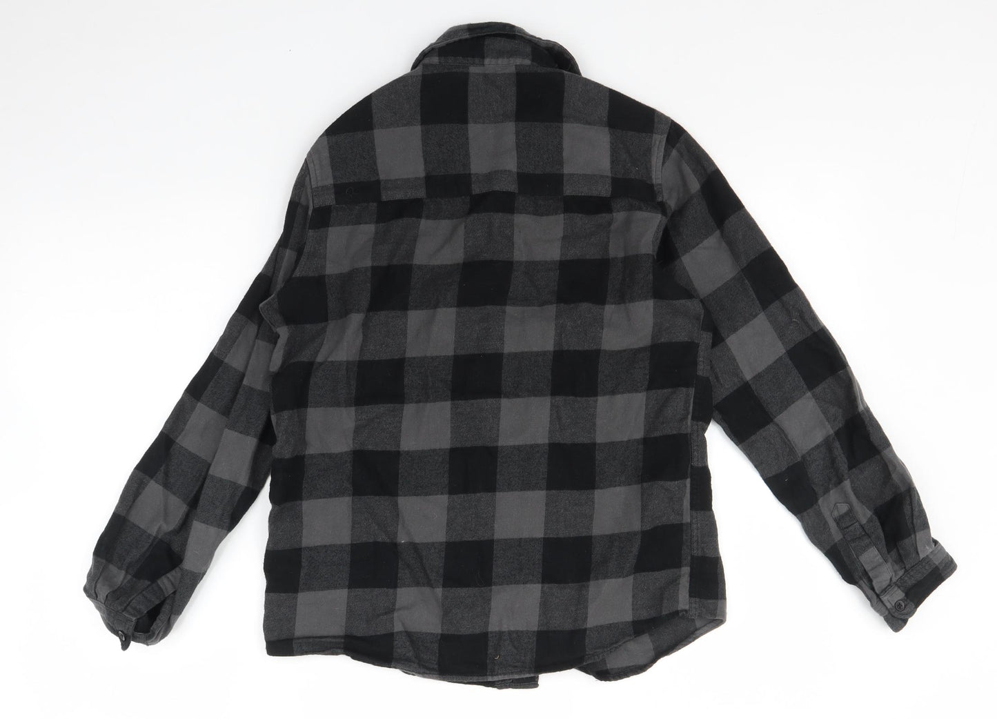 Primark Boys Grey Check  Basic Button-Up Size 12-13 Years