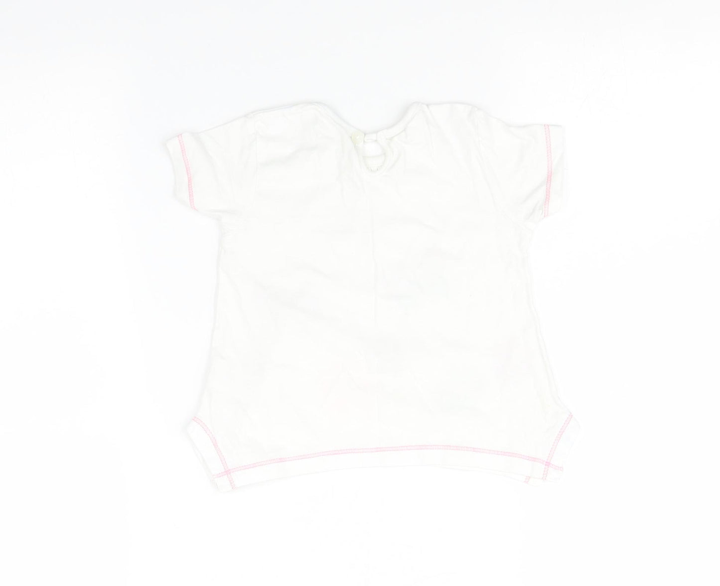 F&F Baby Multicoloured   Basic T-Shirt Size 9-12 Months  - Butterfly Print