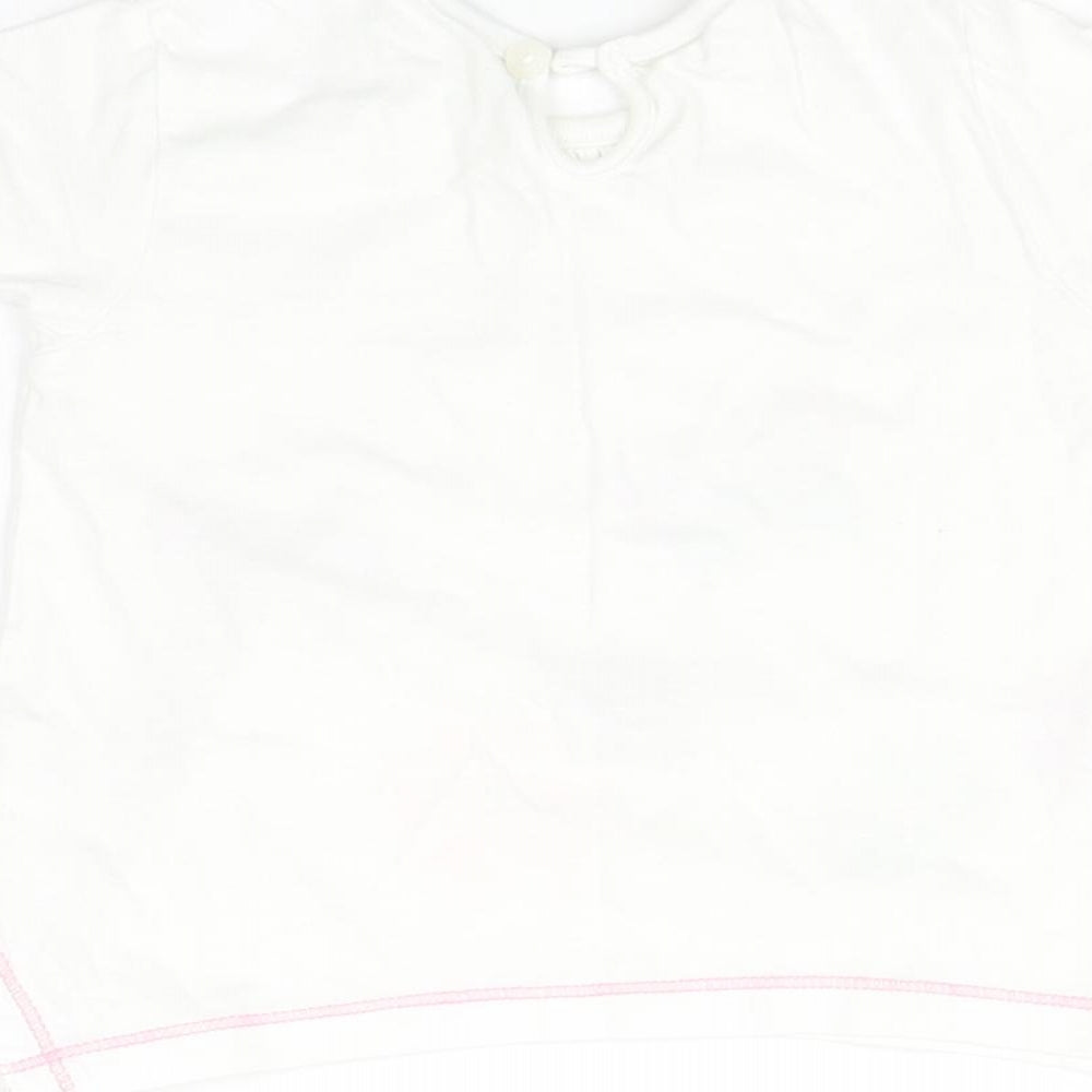 F&F Baby Multicoloured   Basic T-Shirt Size 9-12 Months  - Butterfly Print